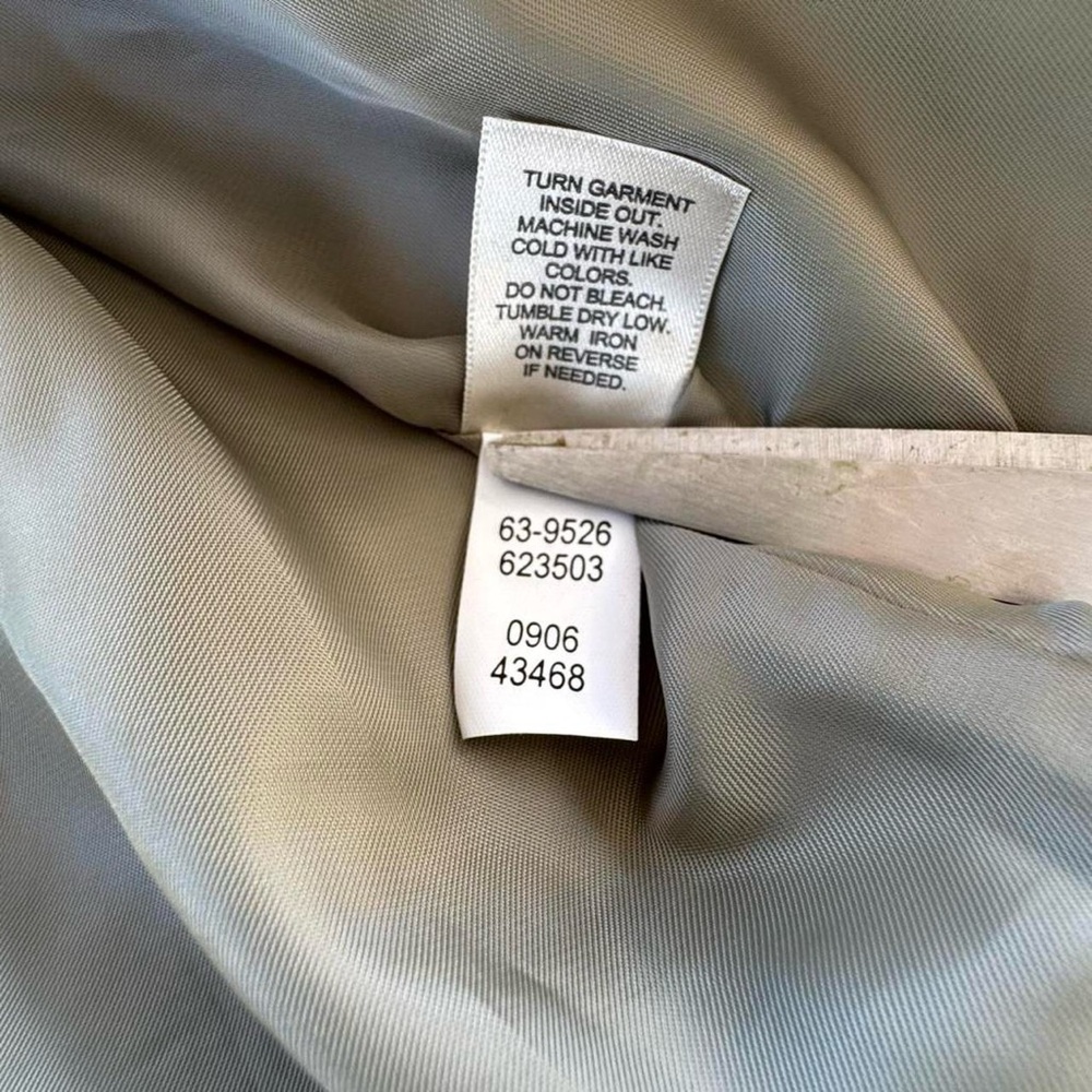 J. Jill Women’s corduroy coat jacket light green, Small - Picture 4 of 7